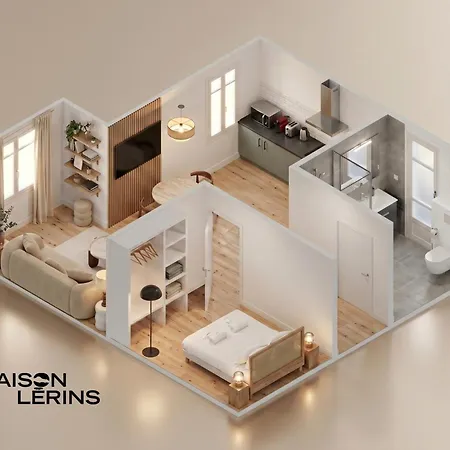 Flat Next To Place Des Lices With Parking - Maison Lerins Apartmán *